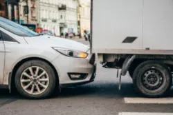 Determine if you should work with a lawyer following a minor truck accident.