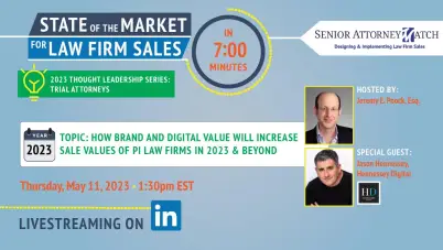 How Brand & Digital Value Will Increase PI Firm Sale Value, 2023 & Beyond
