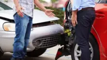 A car collision showing we help with car accident settlements in Ohio