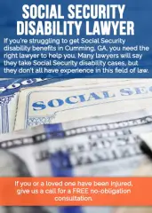 Social Security Disability Lawyer Cumming, GA