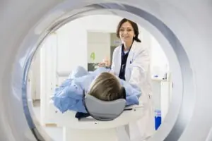 A personal injury victim gets an MRI to uncover additional injuries and maximize her settlement offer.