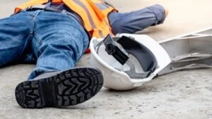 An injured construction worker wondering about a third-party liability claim for a work accident.