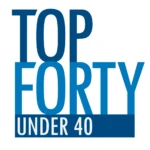 Top 40 Under 40 vector logo