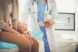 doctor discussing bad news with a patient