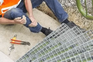 an injured construction worker