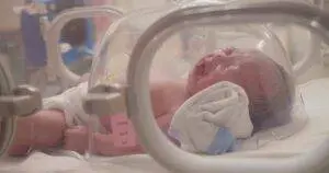 A baby in an incubator at a neonatal intensive care unit. Their family should contact a birth injury attorney in New York immediately.