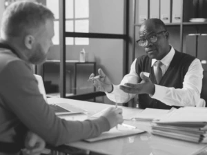 meeting with a lawyer