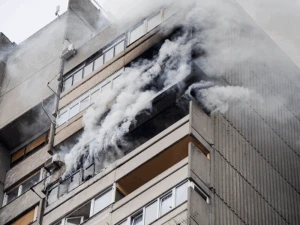 apartment fire