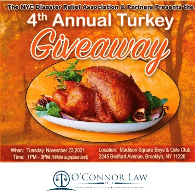 4th Annual Turkey Giveaway