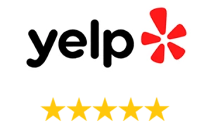 5 Stars Yelp Logo