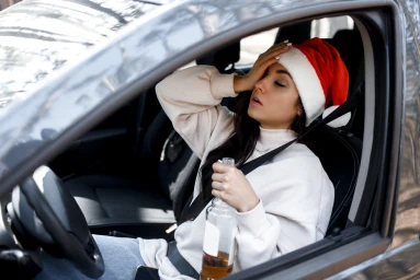 Stop Drunk Driving On Christmas Eve