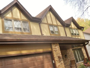 autumn tan james hardie siding and chestnut brown hardie trim