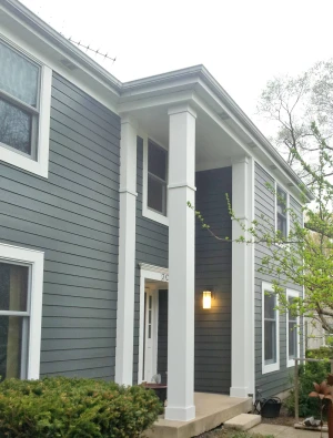 James Hardie Siding Iron Gray