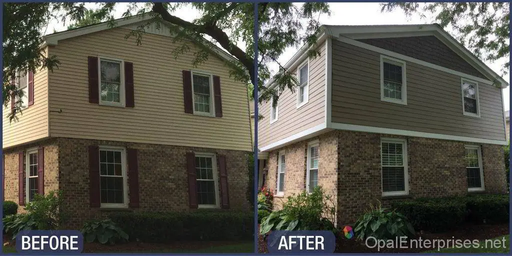Before & After Naperville Siding Replacement