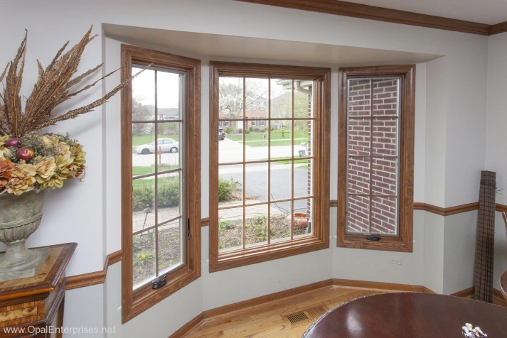 Andersen Casement Windows custom stained by Opal Enterprises