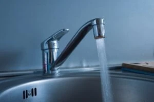 running faucet