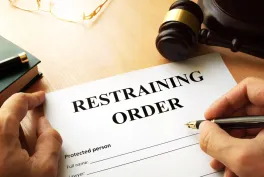 restraining-order-form-on-desk