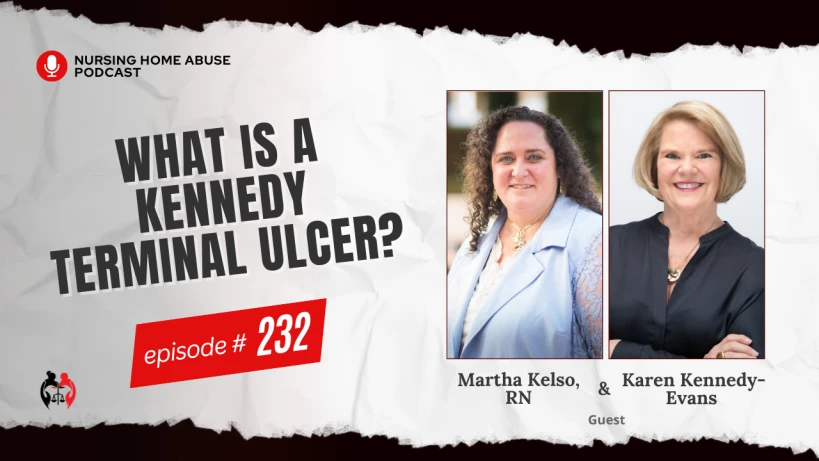 What is a Kennedy Terminal Ulcer?