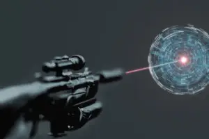 Aiming Or Pointing A Laser Scope