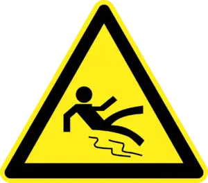 Caution - Slip And Fall
