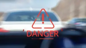 danger warning for close traffic