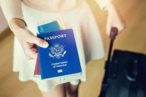 traveler-presenting-their-passport