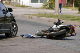Motorcycle accident