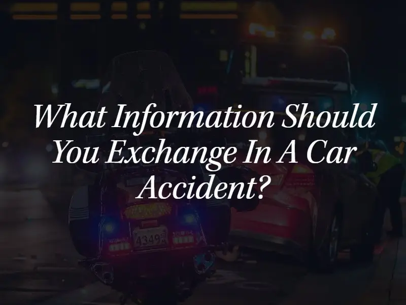 car accident information