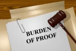 gavel-on-a-paper-that-reads-burden-of-proof
