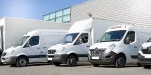 white service van fleet