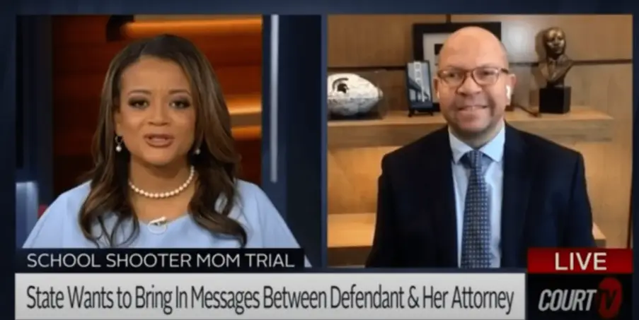 Court TV | Jamie White shares his legal insight on the “School Shooter Mom” trial