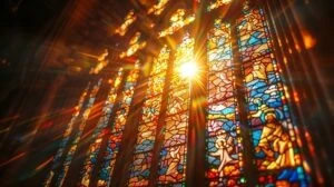 stain glass windows in a church. What are the sexual abuse claims against Grace Christian Reformed Church?