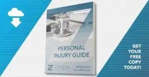 Personal Injury Guide from the accident attorneys at Zinda Law Group.