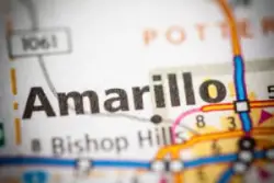 Amarillo tx highway map