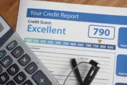 Credit report and calculator