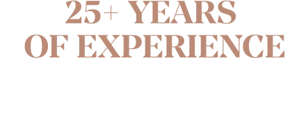 25+ Years of Experience